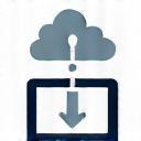Icon representing offline download capability